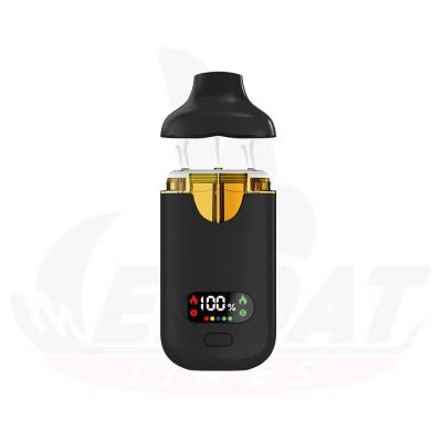 USA popular Dual Chamber extract oil Vape device with LED Touch Screen